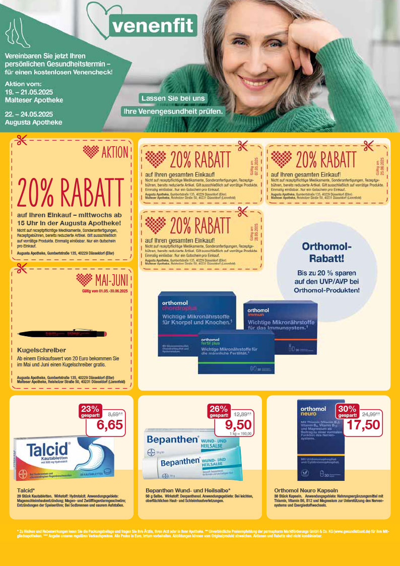 Angebote Mai/Juni